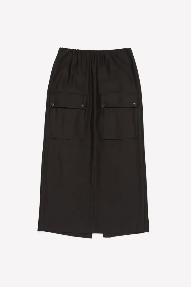 Nine In The Morning Patricia midi rok chocolate wol