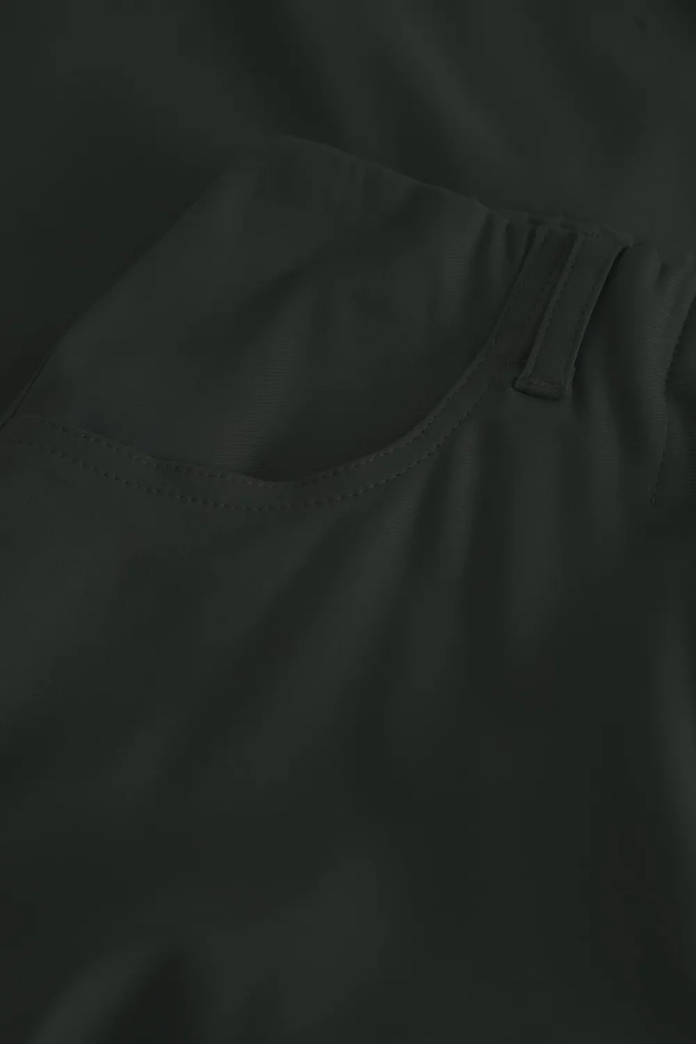 Laurie Donna Loose Crop damesbroek Black cropped stretch