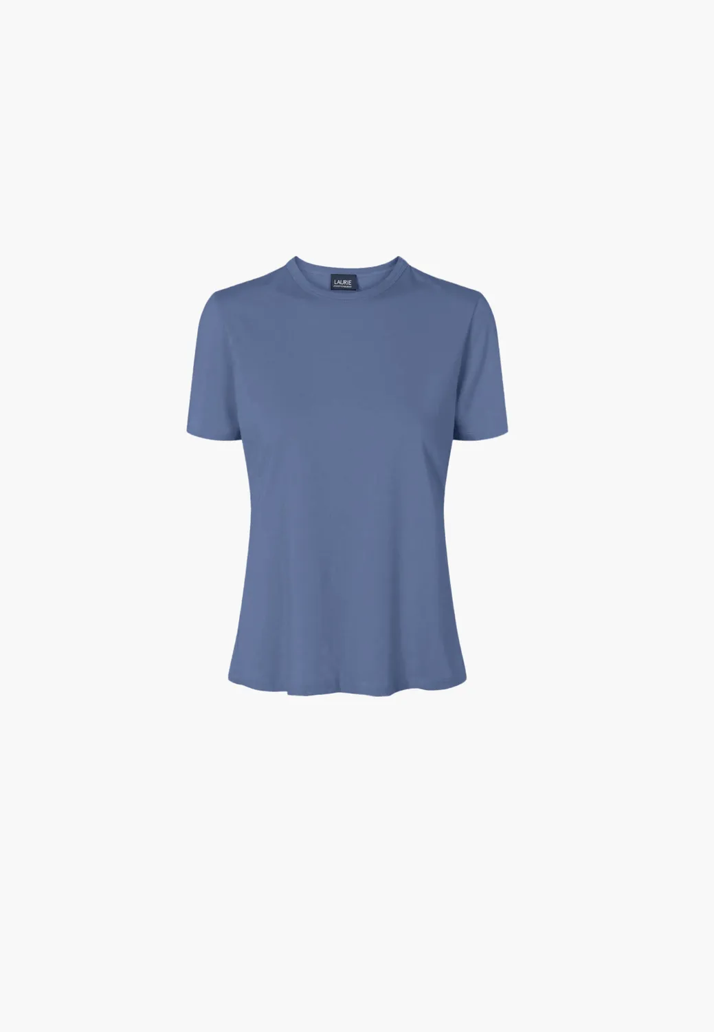Laurie Amanda T-Shirt SS shirt blauw modal