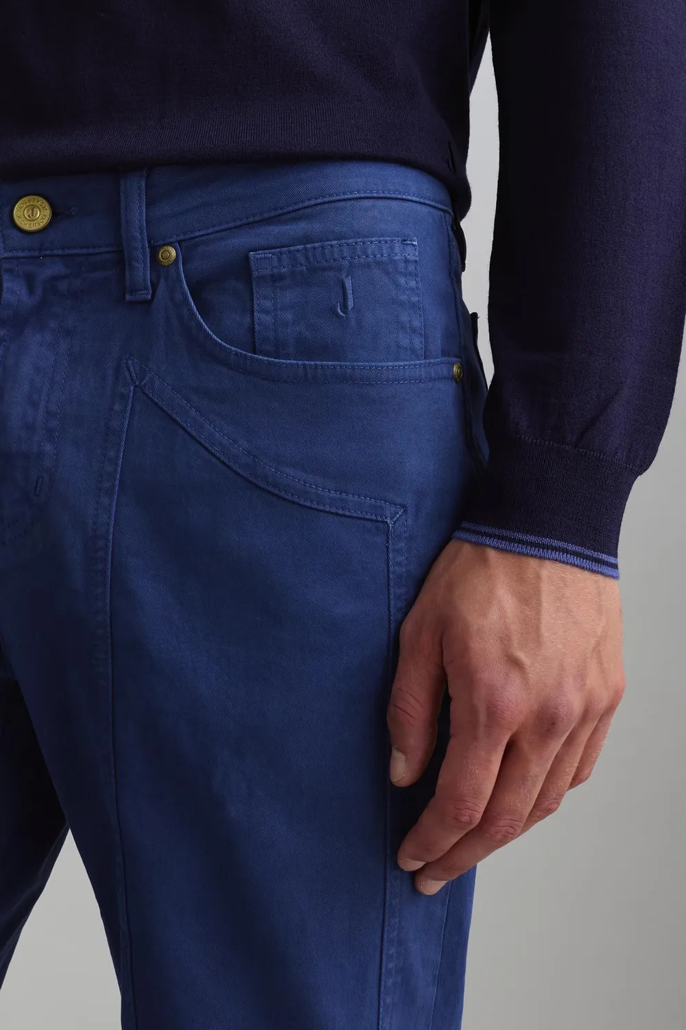 Jeckerson John slim fit broek blauw mare