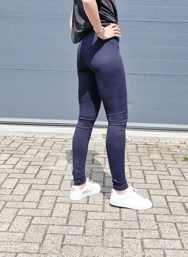Langeleggings Basic legging navy 36 sport casual 91 cm
