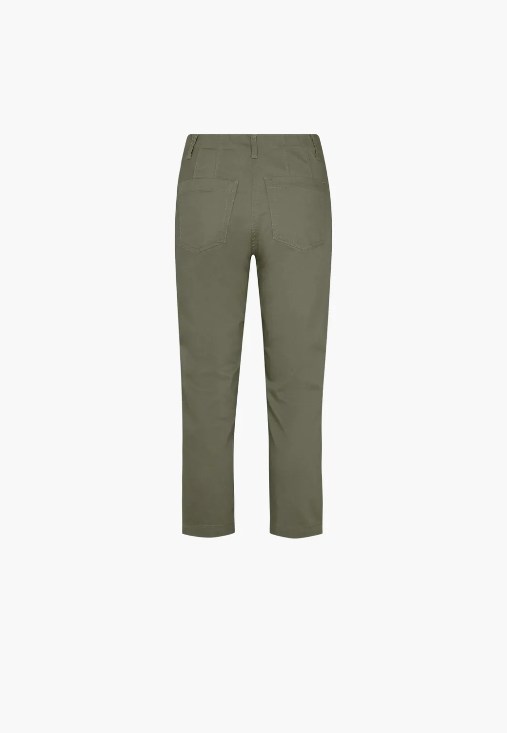 Laurie Patricia 100870 cropped broek khaki katoen