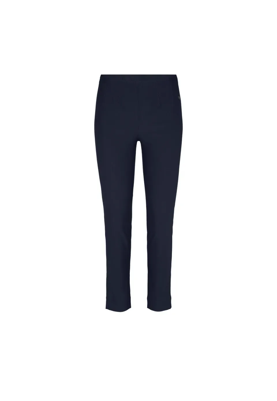 Laurie Vicky Slim SL broek Navy elastische taille