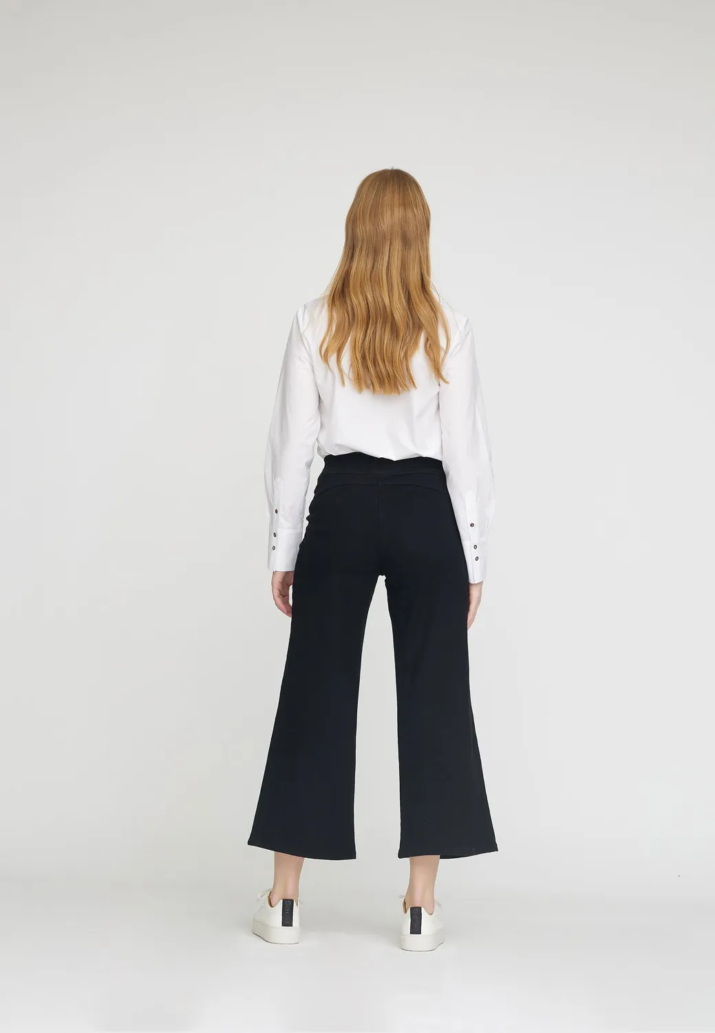Laurie Serene Loose XSL broek Black losse stretch