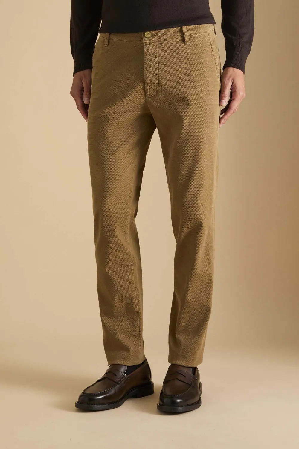 Jeckerson Jack chino beige slim fit broek