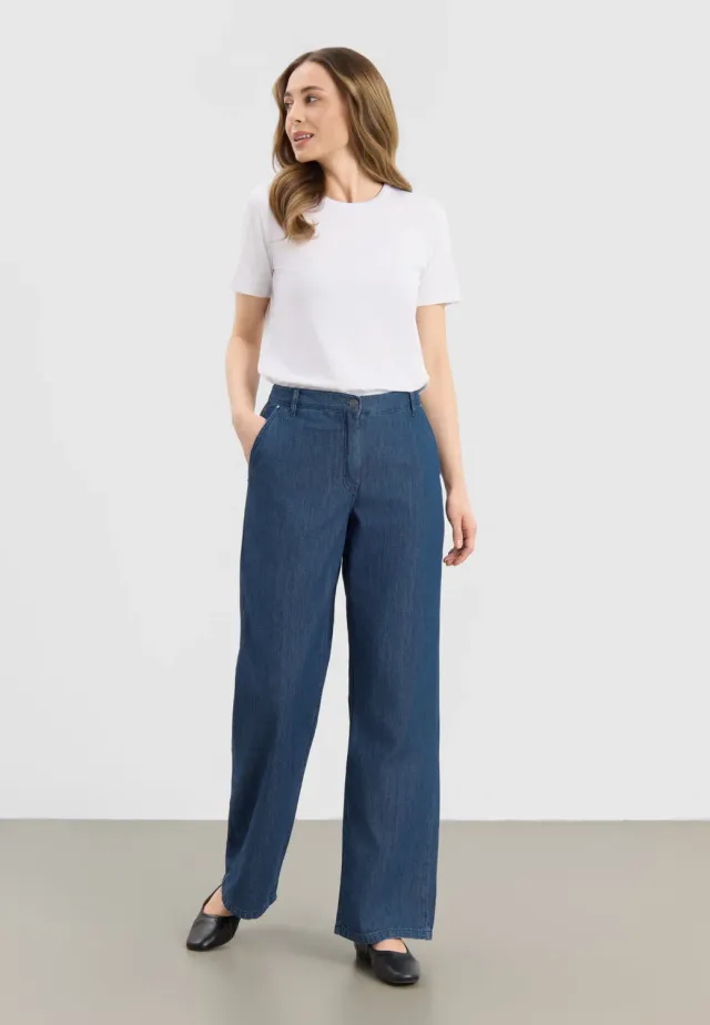 Laurie Charm Elastic Loose ML jeans blue denim stretch