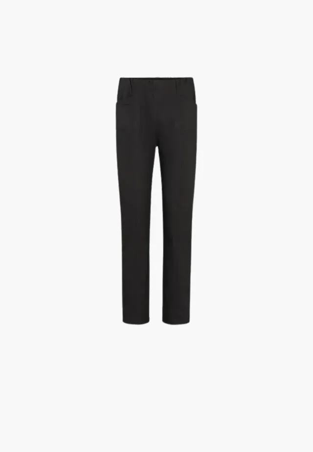 Laurie Slender Rouge Regular ML broek zwart smalle heup