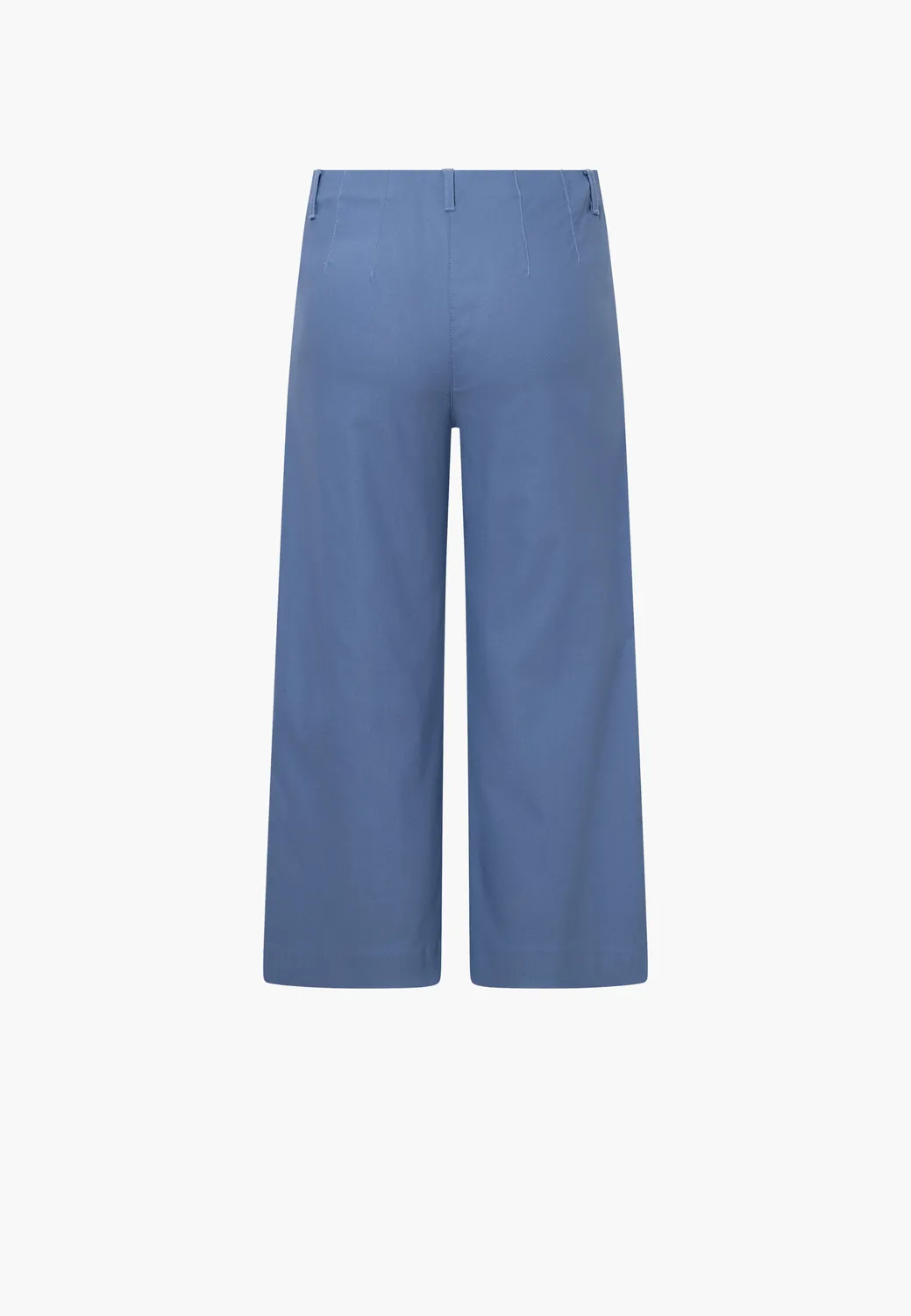 Laurie Donna Loose Crop damesbroek Blue cropped stretch