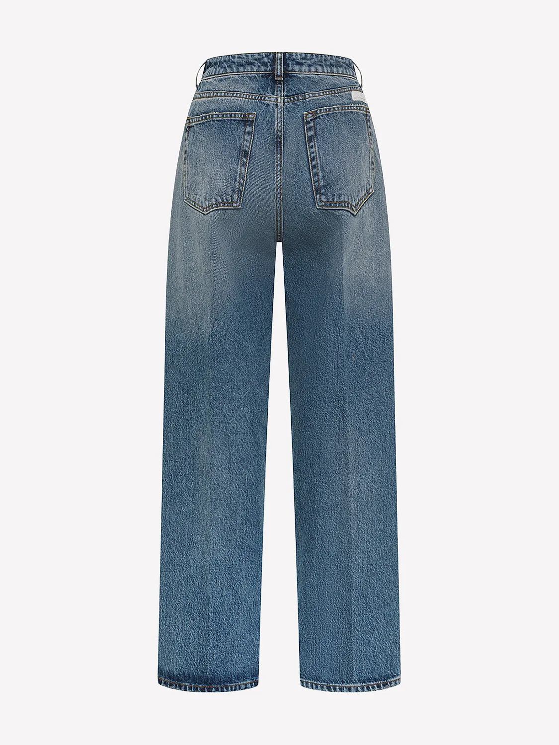 Nine In The Morning Rocio RCI01 jeans dames loose blauw