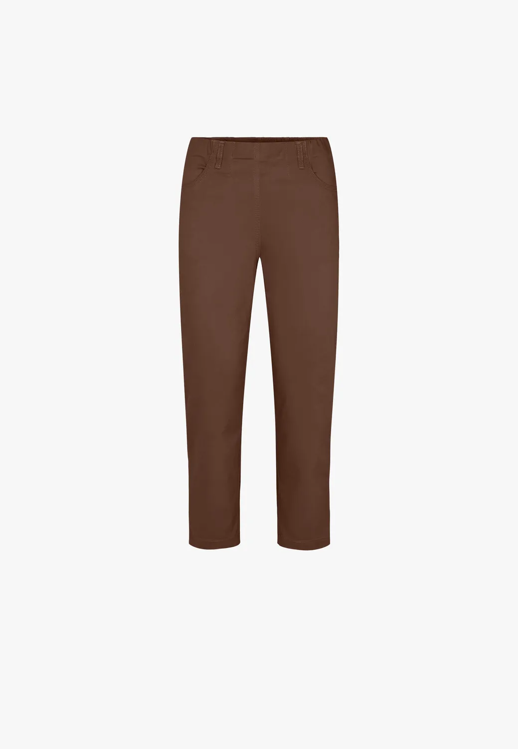 Laurie Patricia Regular CL damesbroek Downtown Brown stretch