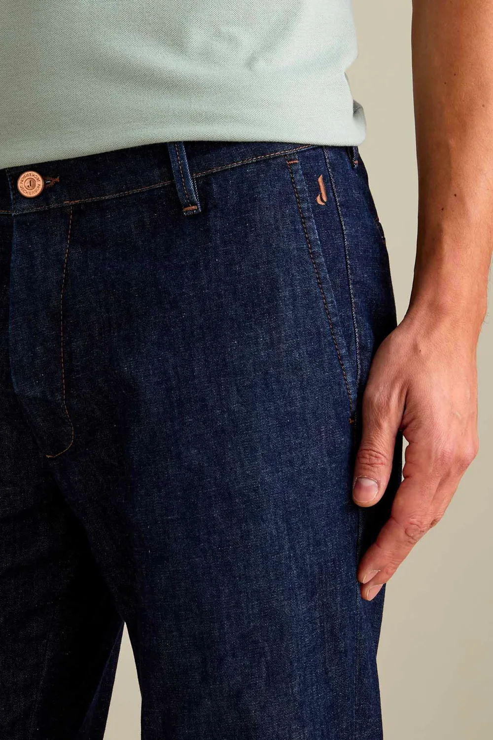 Jeckerson Jack denim donkerblauw slim fit jeans