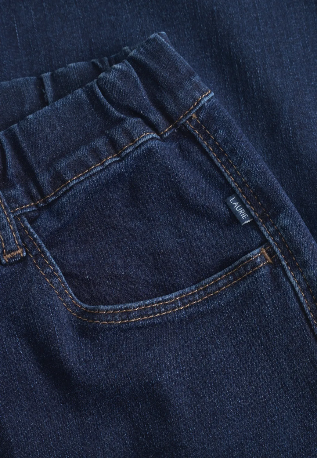 Laurie Donna Loose LL jeans dark blue denim 85 cm