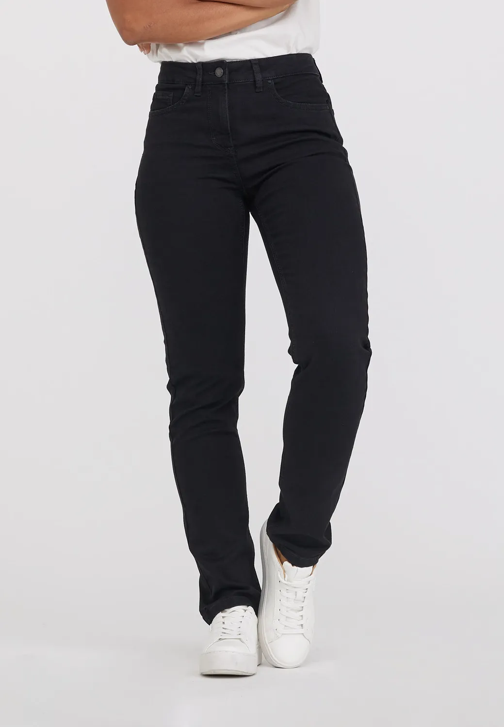 Laurie Charlotte Regular ML jeans washed black denim ecolabel