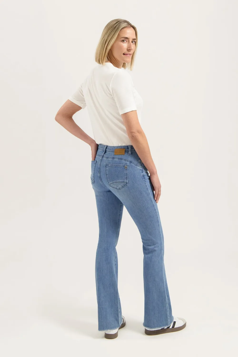 Florez Flared jeans italian blue