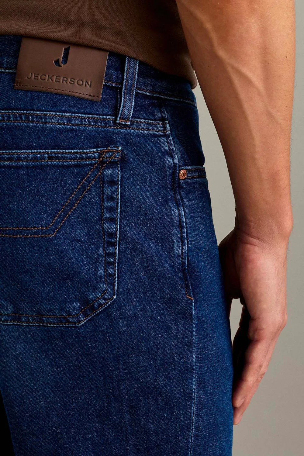 Jeckerson Jasper regular jeans blauw donker