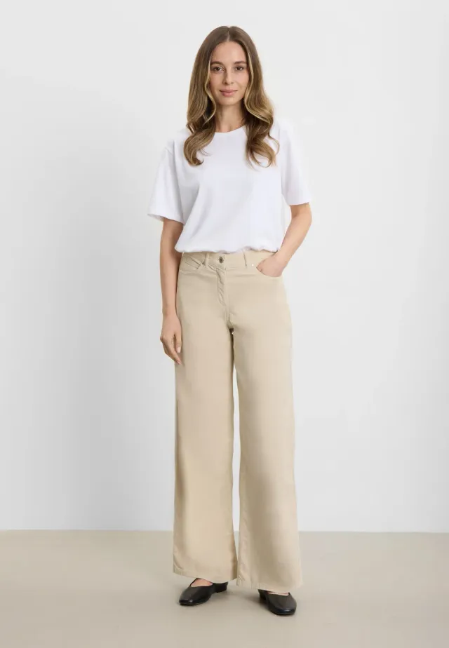 Laurie Carol Loose ML fluwelen broek Birch losse fit