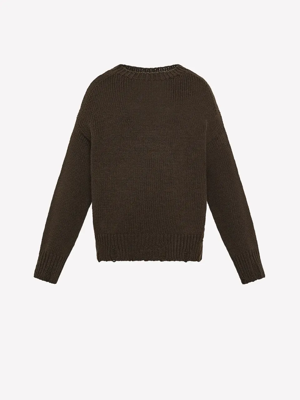 Nine In The Morning Rosie trui meisjes wol oversized moro