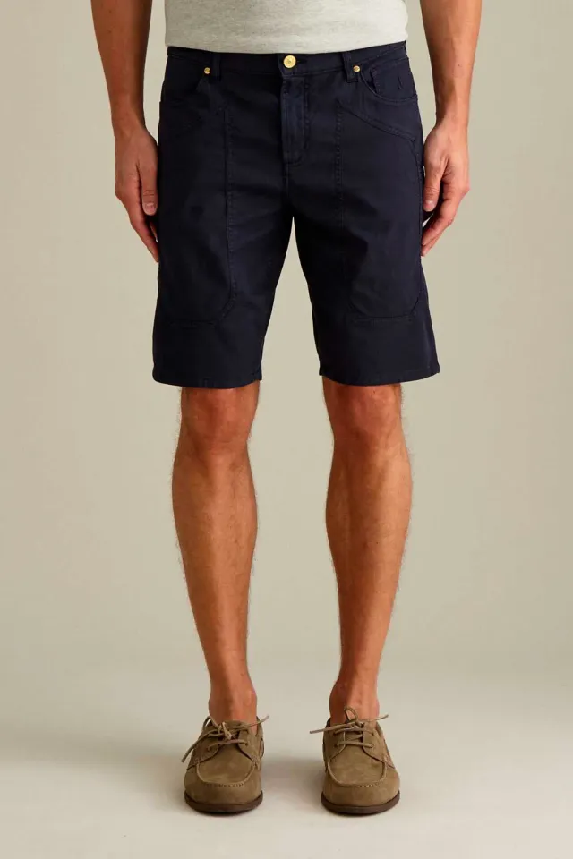Jeckerson Jayden Toppa Bermuda Slim Fit Donkerblauw