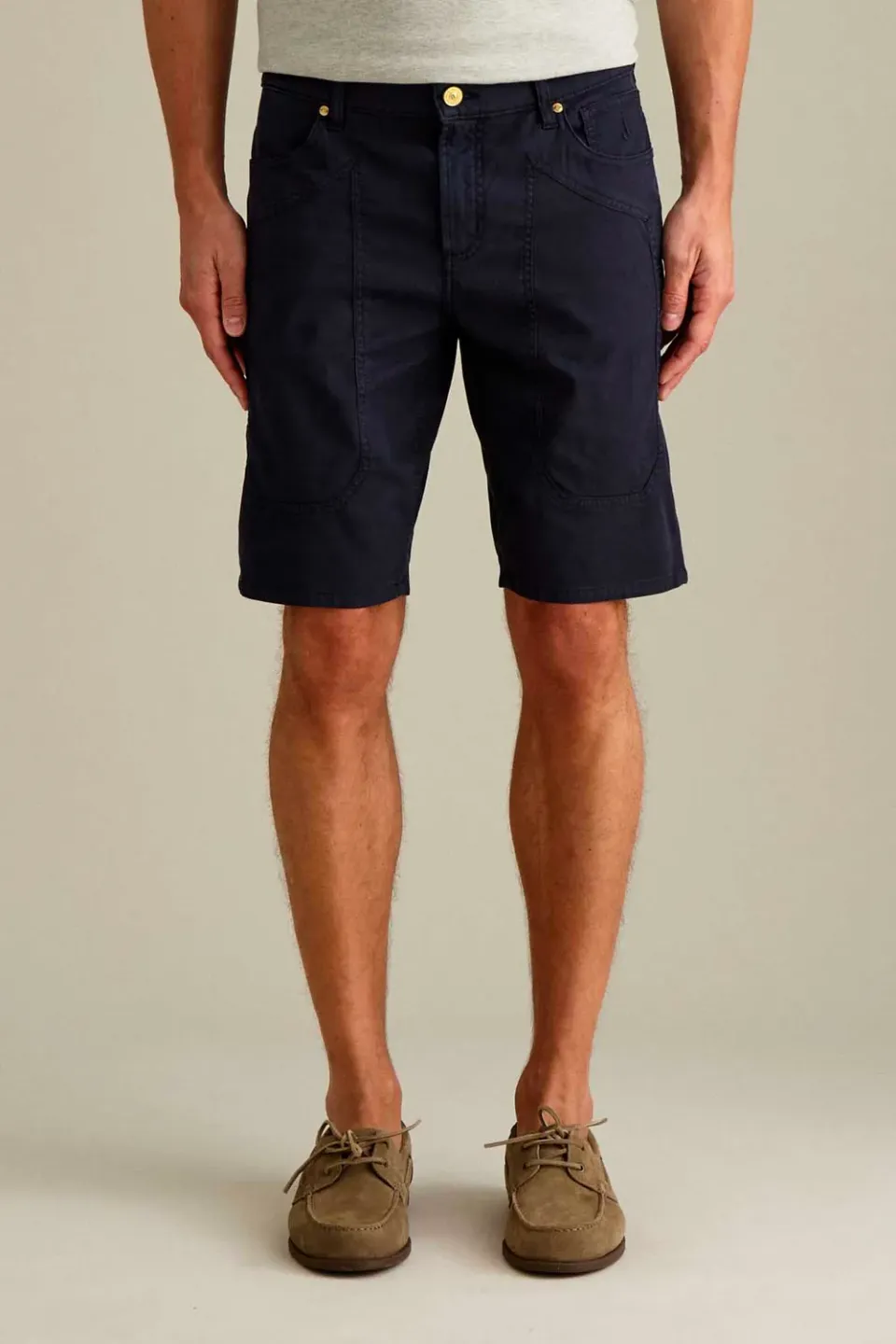 Jeckerson Jayden Toppa Bermuda Slim Fit Donkerblauw