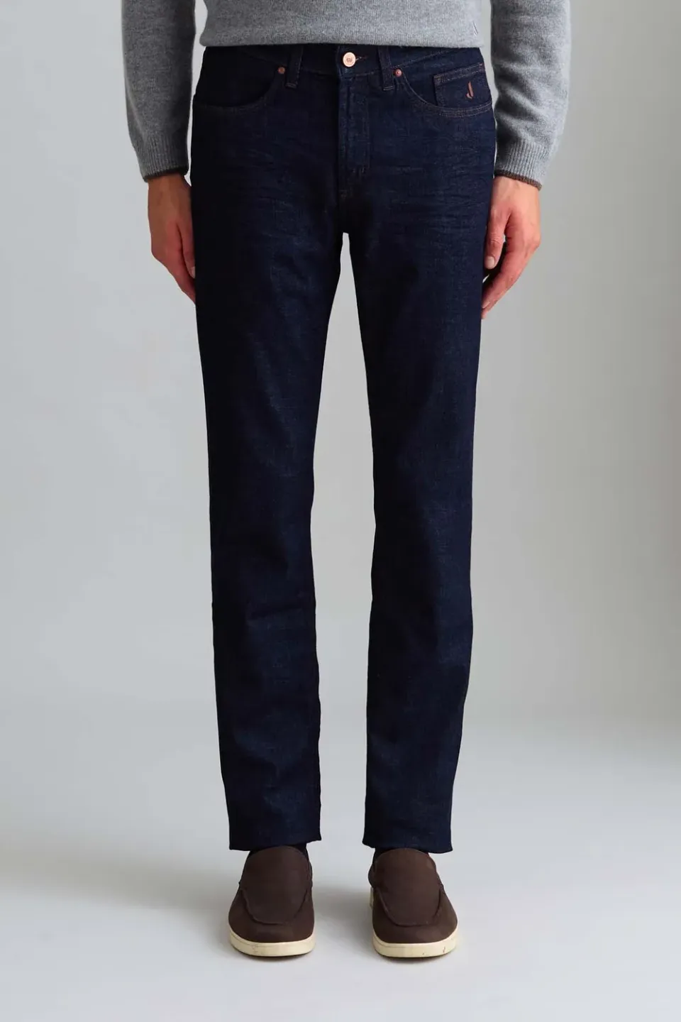 Jeckerson Jordan jeans slim fit Blauw Donker denim 10oz