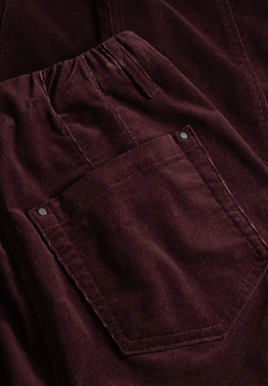 Laurie Piper Pure Regular CL broek dark plum cropped