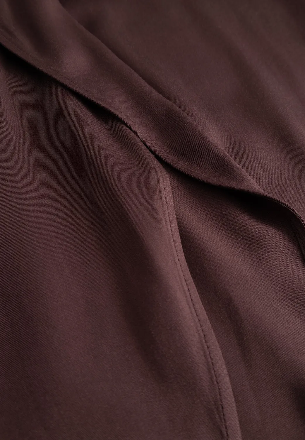 Laurie Nelly Dress 3/4 jurk dark plum viscose