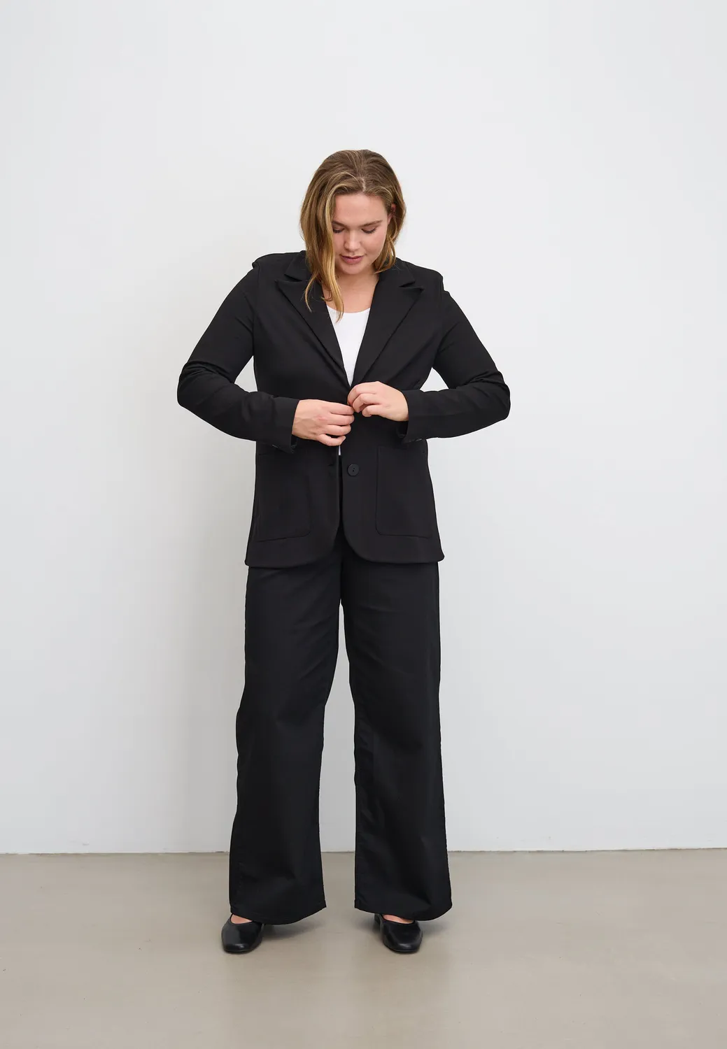 Laurie Britt 100657 blazer zwart 68 cm viscose