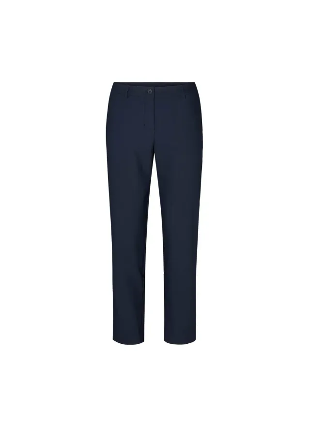 Laurie Julia Regular pantalon navy kort 75 cm viscose