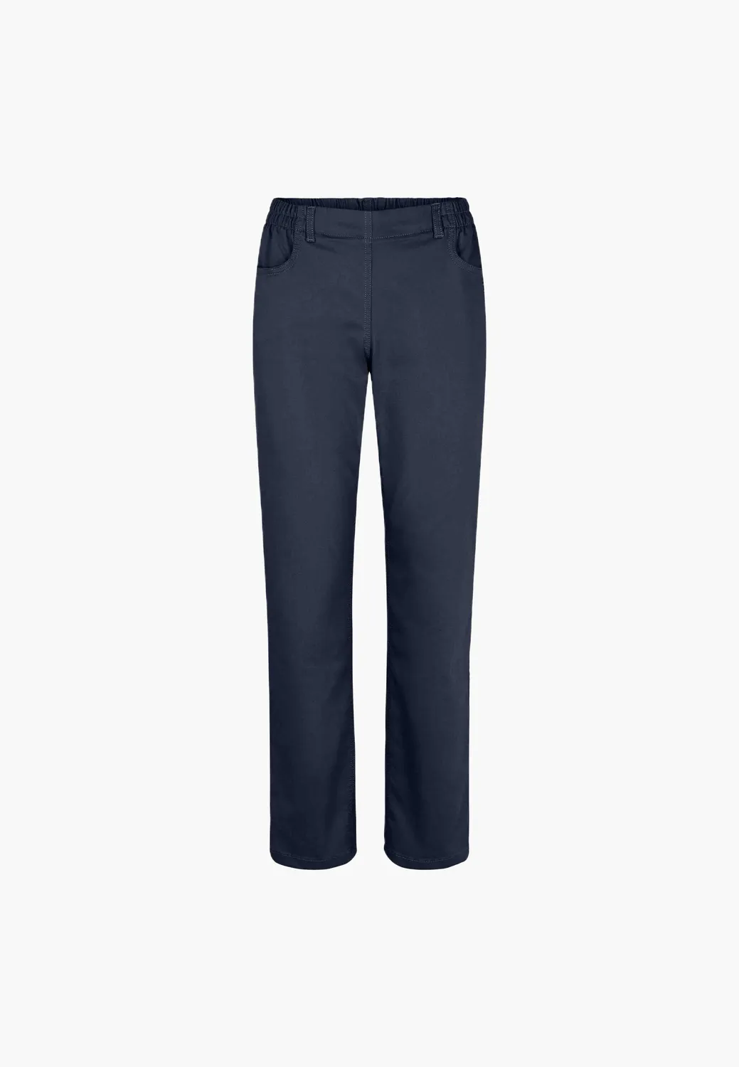 Laurie Violet Relaxed ML broek Navy biologisch katoen