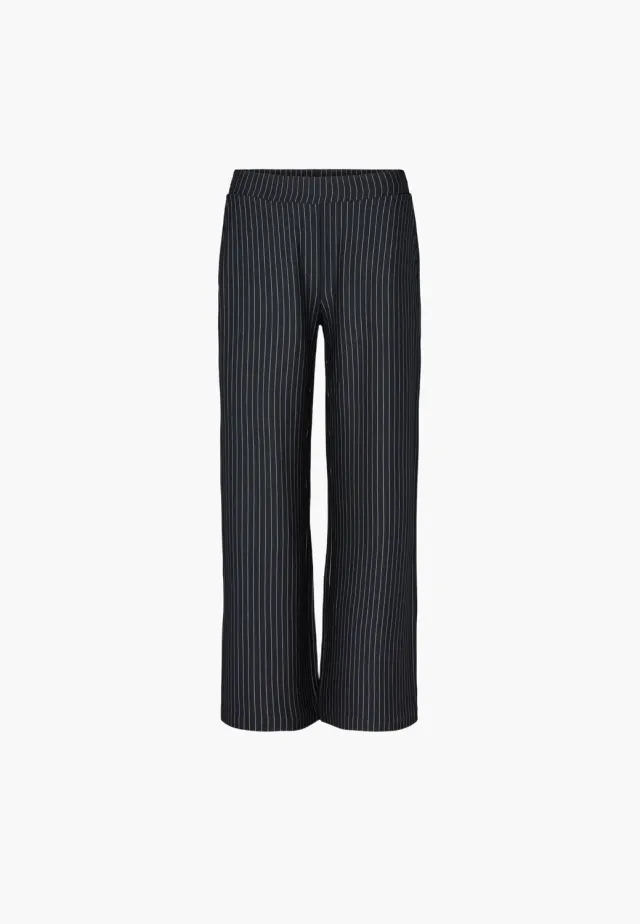 Laurie Daisy Pure Straight broek navy stripe