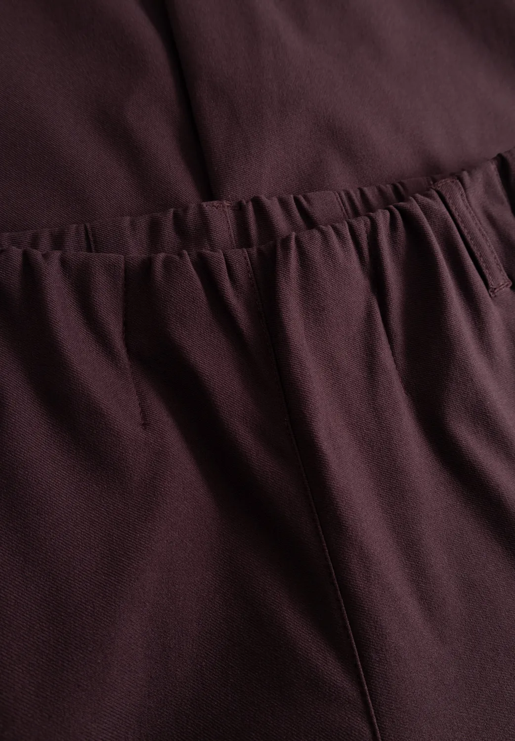 Laurie Taylor Regular SL broek Dark Plum korte lengte
