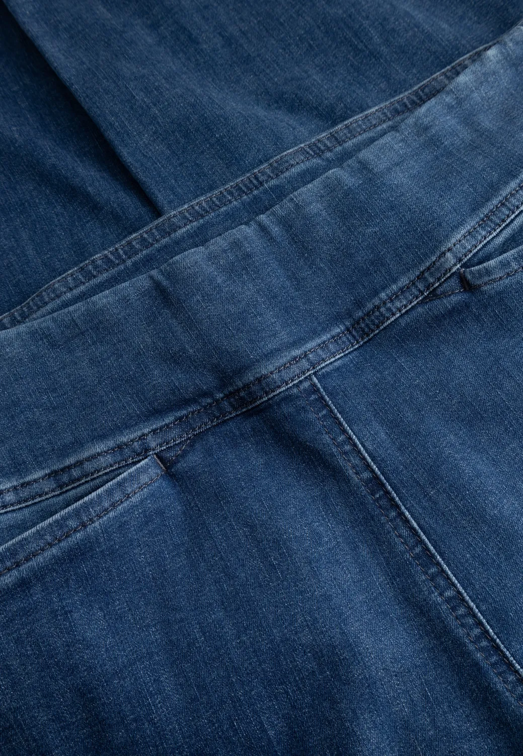 Laurie Thea Straight ML spijkerbroek Blue Denim