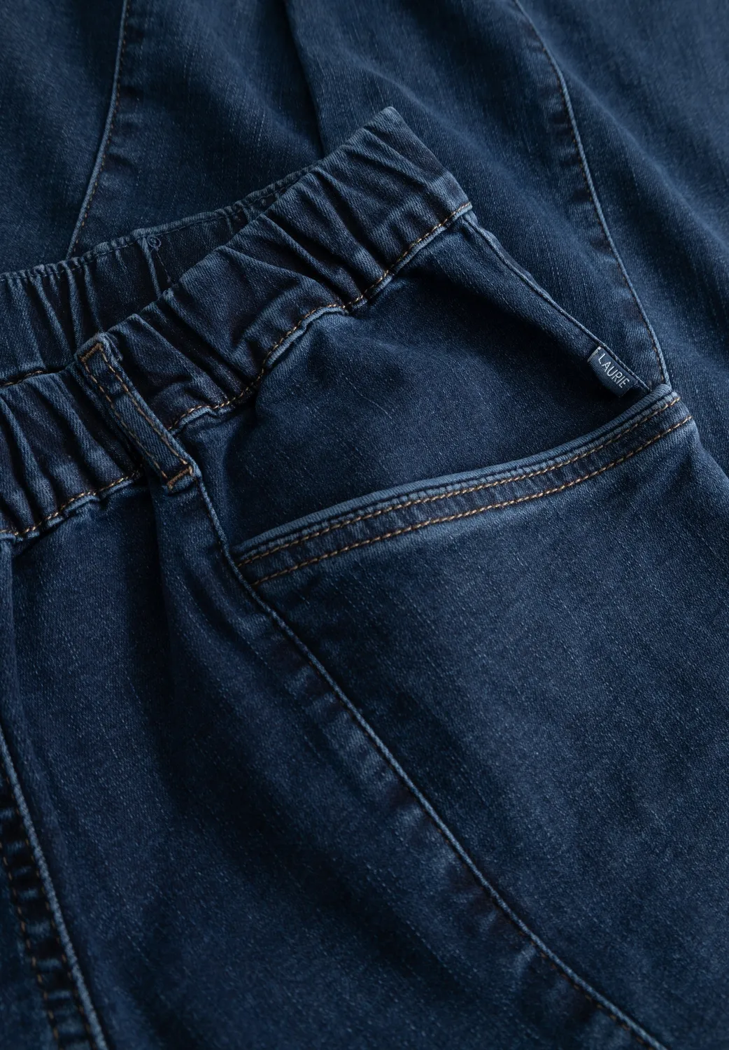 Laurie Slender Rouge Regular jeans dark blue denim stretch