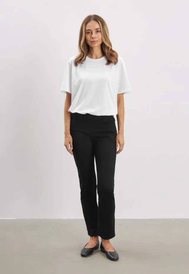 Laurie Kelly Regular SL jeans Black Denim kort