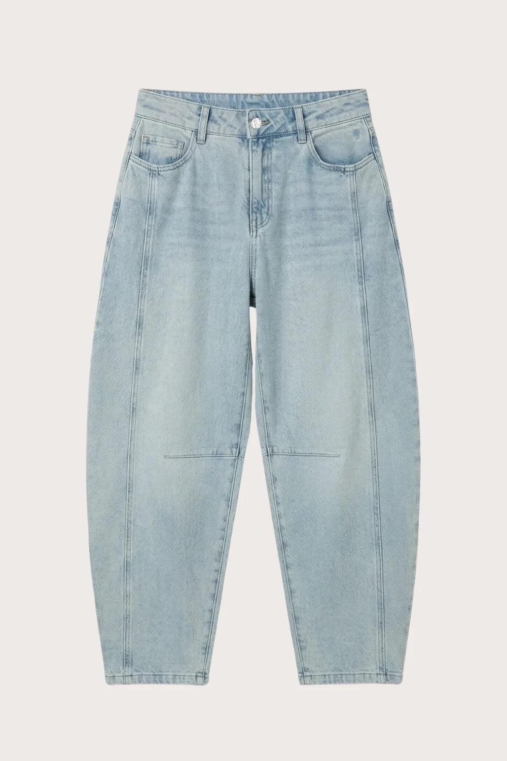 Florez Simmy Barrel jeans Crystal blue lichte wassing