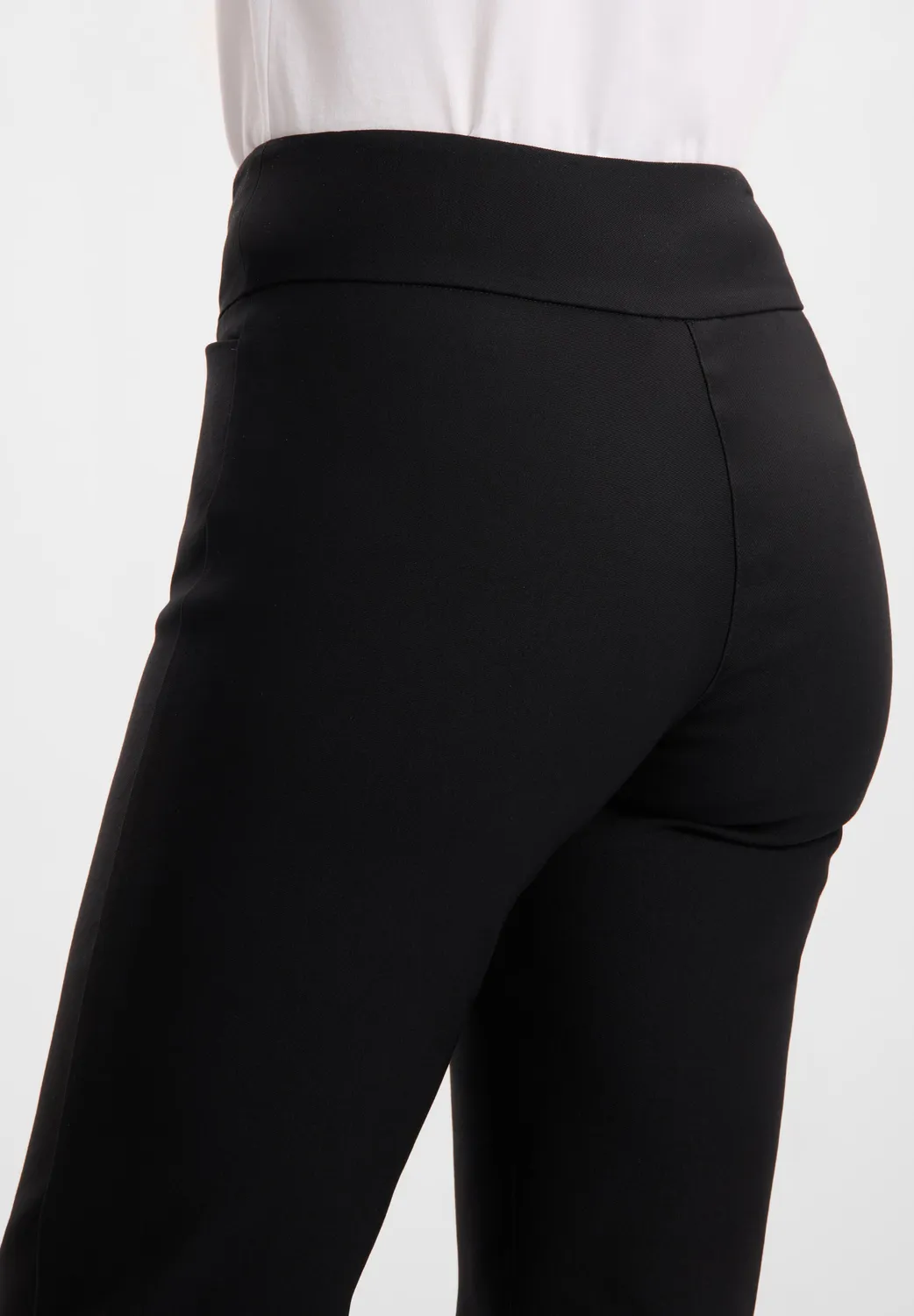 Laurie Thea Straight LL damesbroek zwart lang 85 cm