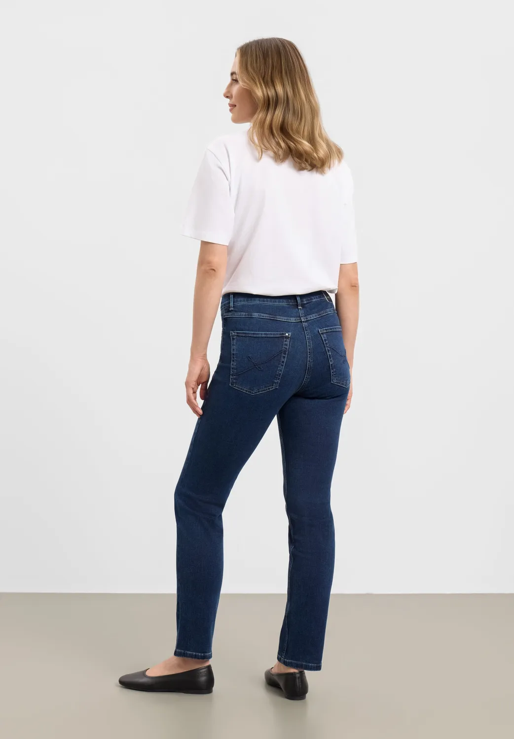 Laurie Christie Regular ML jeans dark blue denim lift