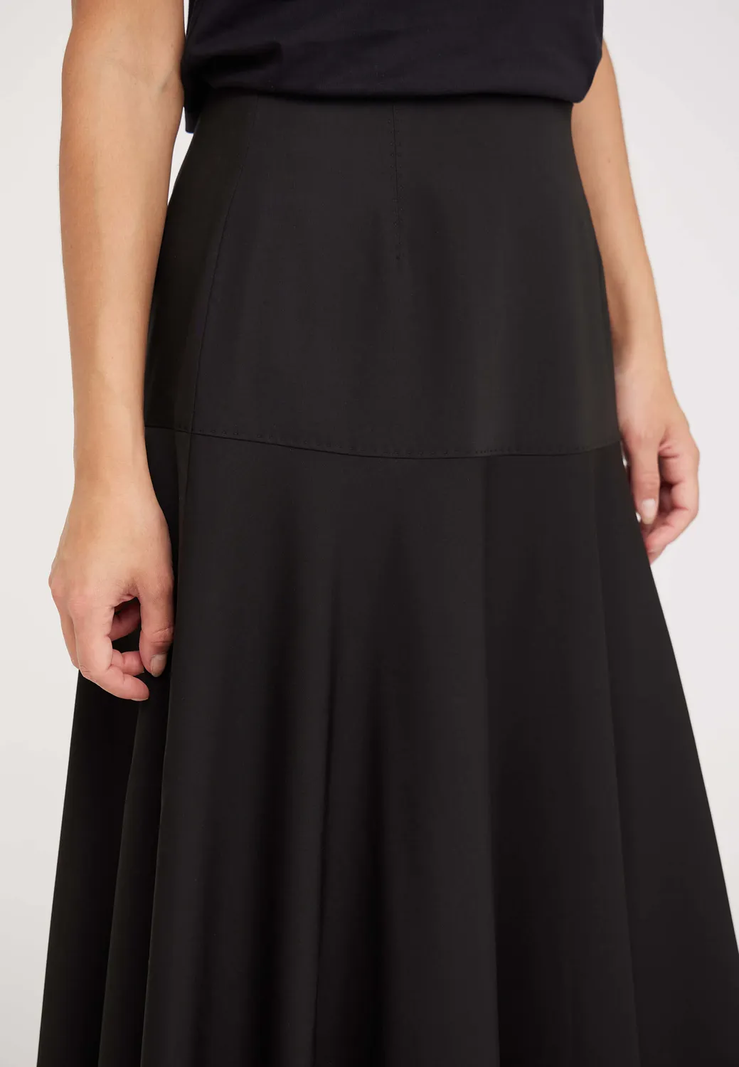 Laurie Angel Skirt rok Black 82 cm stretch
