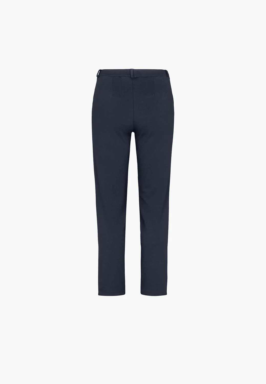 Laurie Rylie Regular SL broek Navy Brushed ritszakken