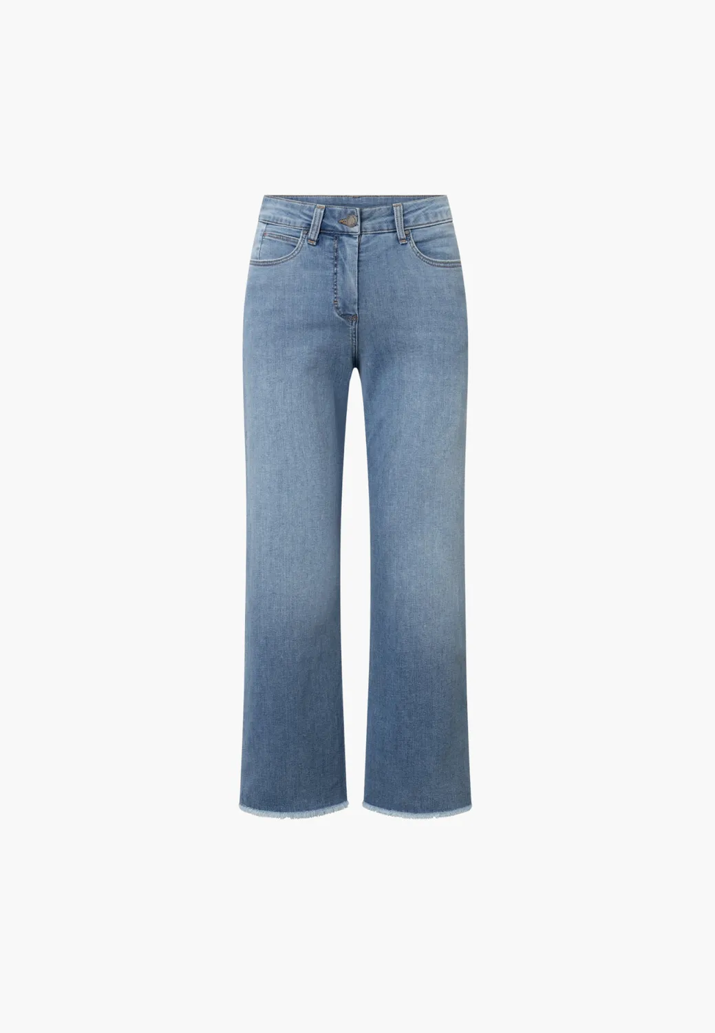 Laurie Amelia Raw Straight CL jeans Washed Blue stretch