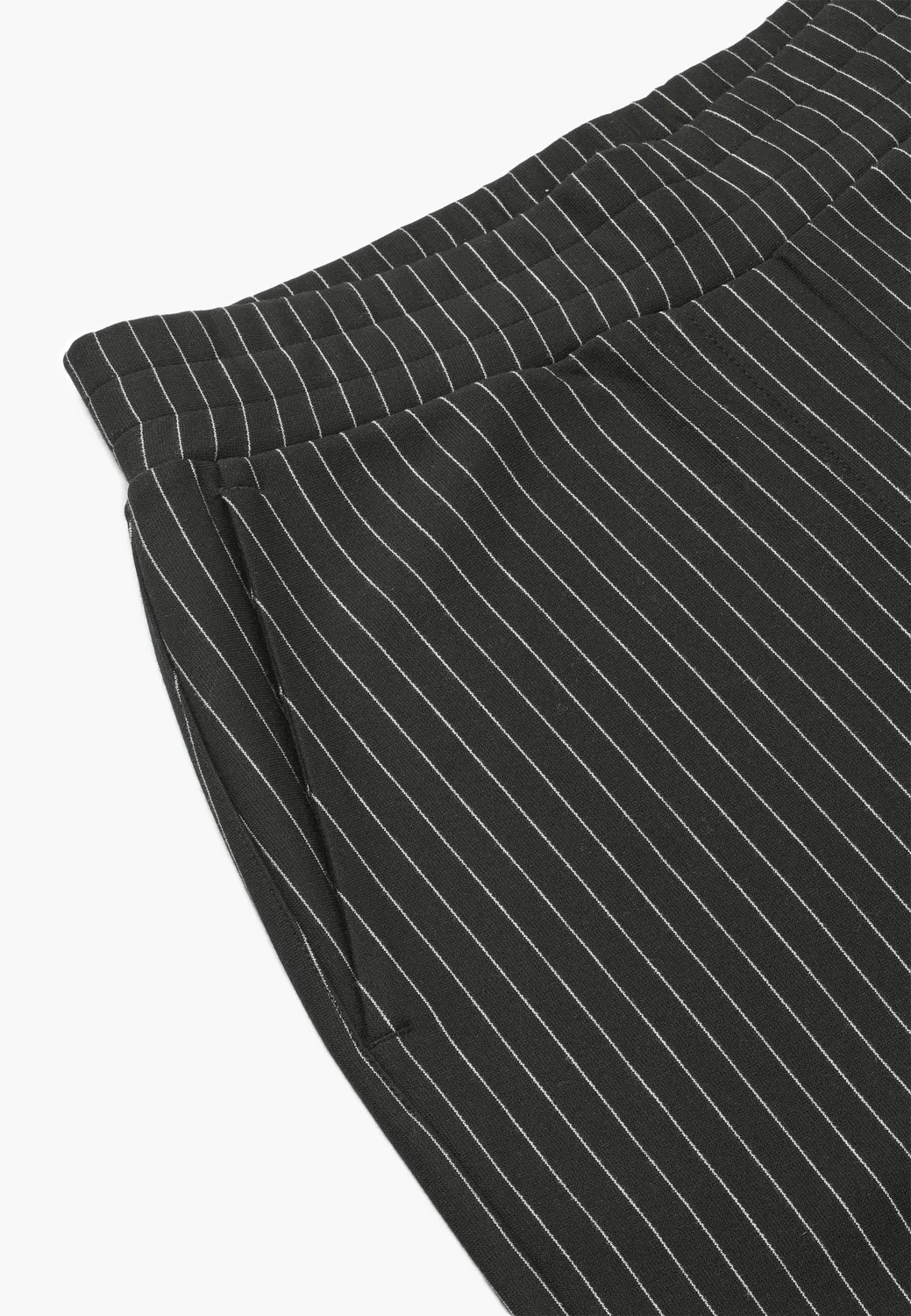 Laurie Daisy Pure Straight ML broek Black Stripe Brushed stretch