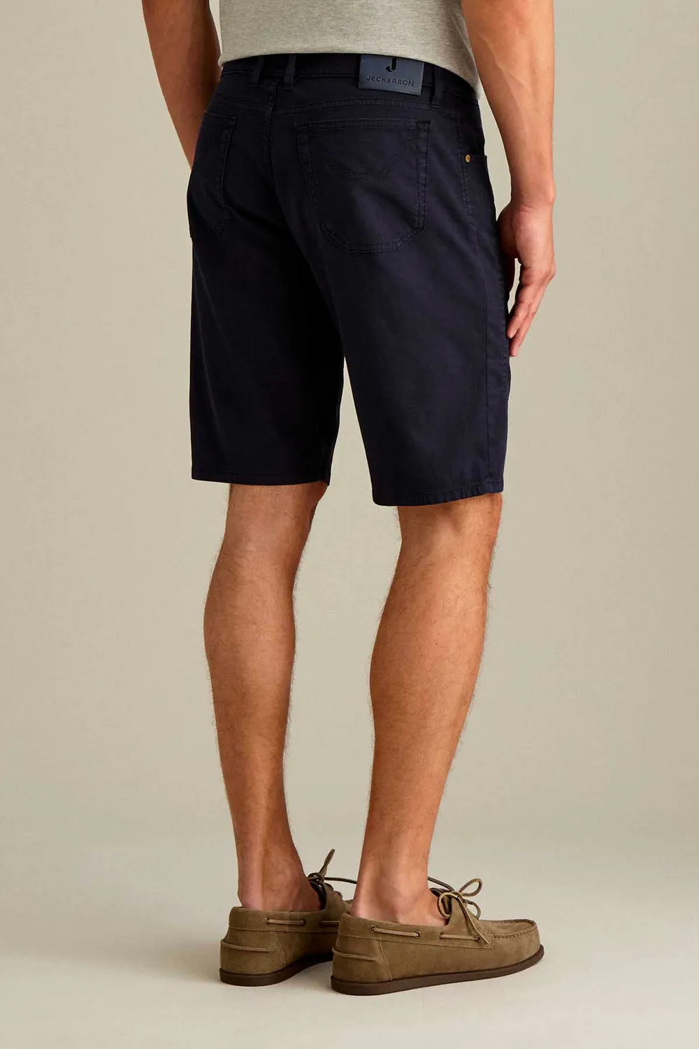 Jeckerson Jayden Toppa Bermuda Slim Fit Donkerblauw