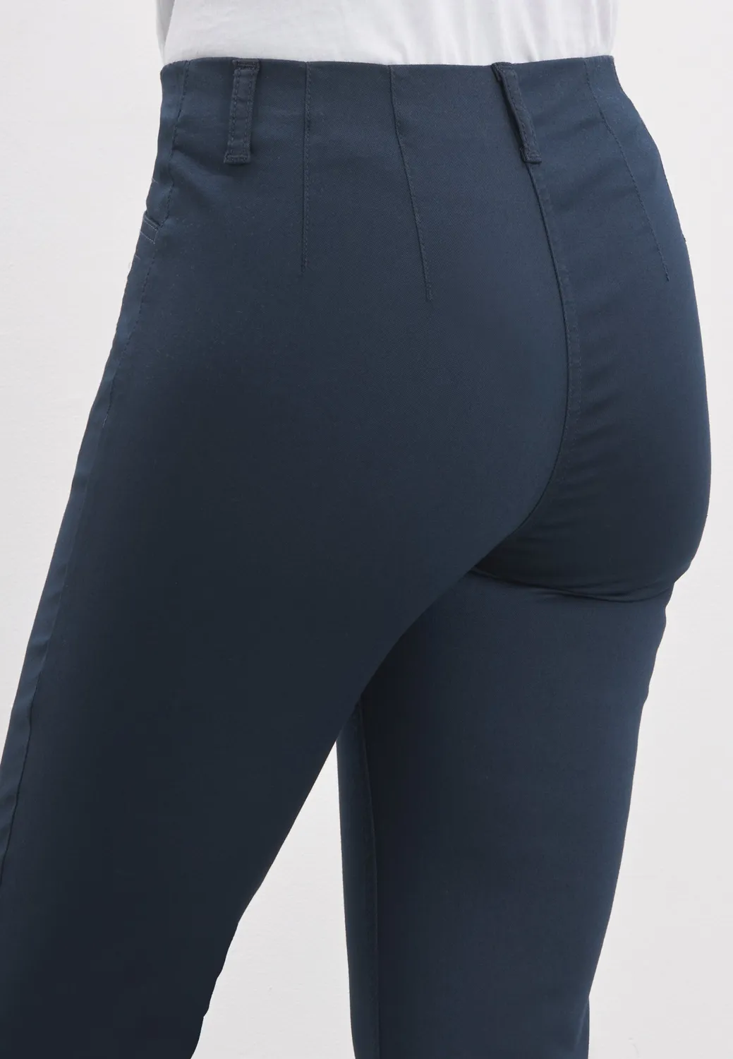 Laurie Kelly Regular SL damesbroek navy stretch
