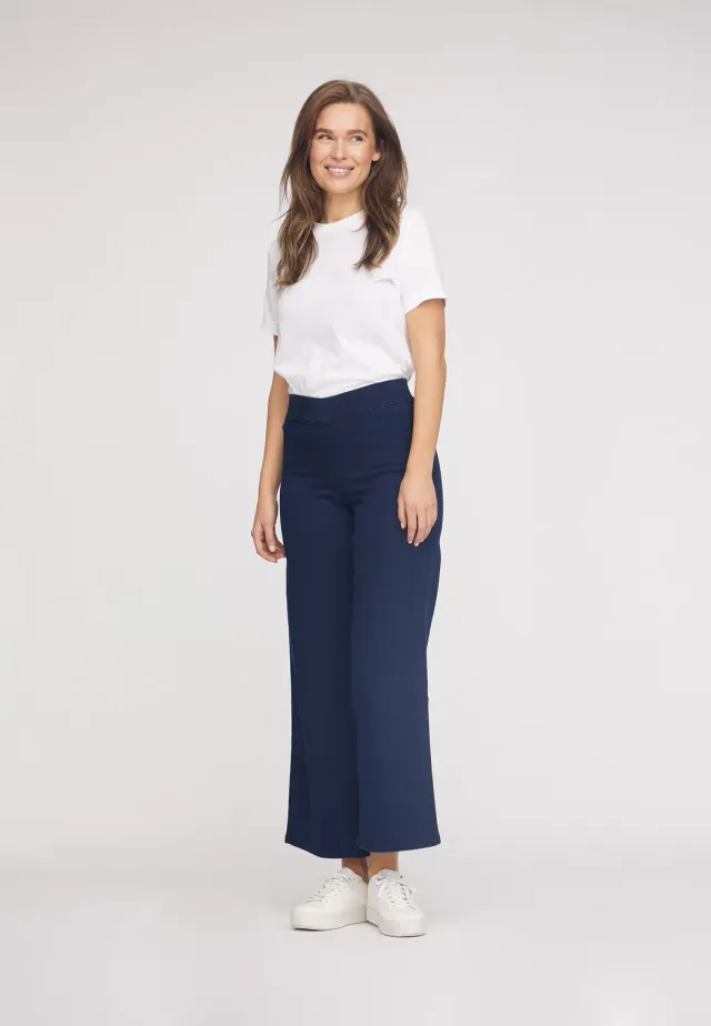 Laurie Serene Loose ML jeans donkerblauw stretch
