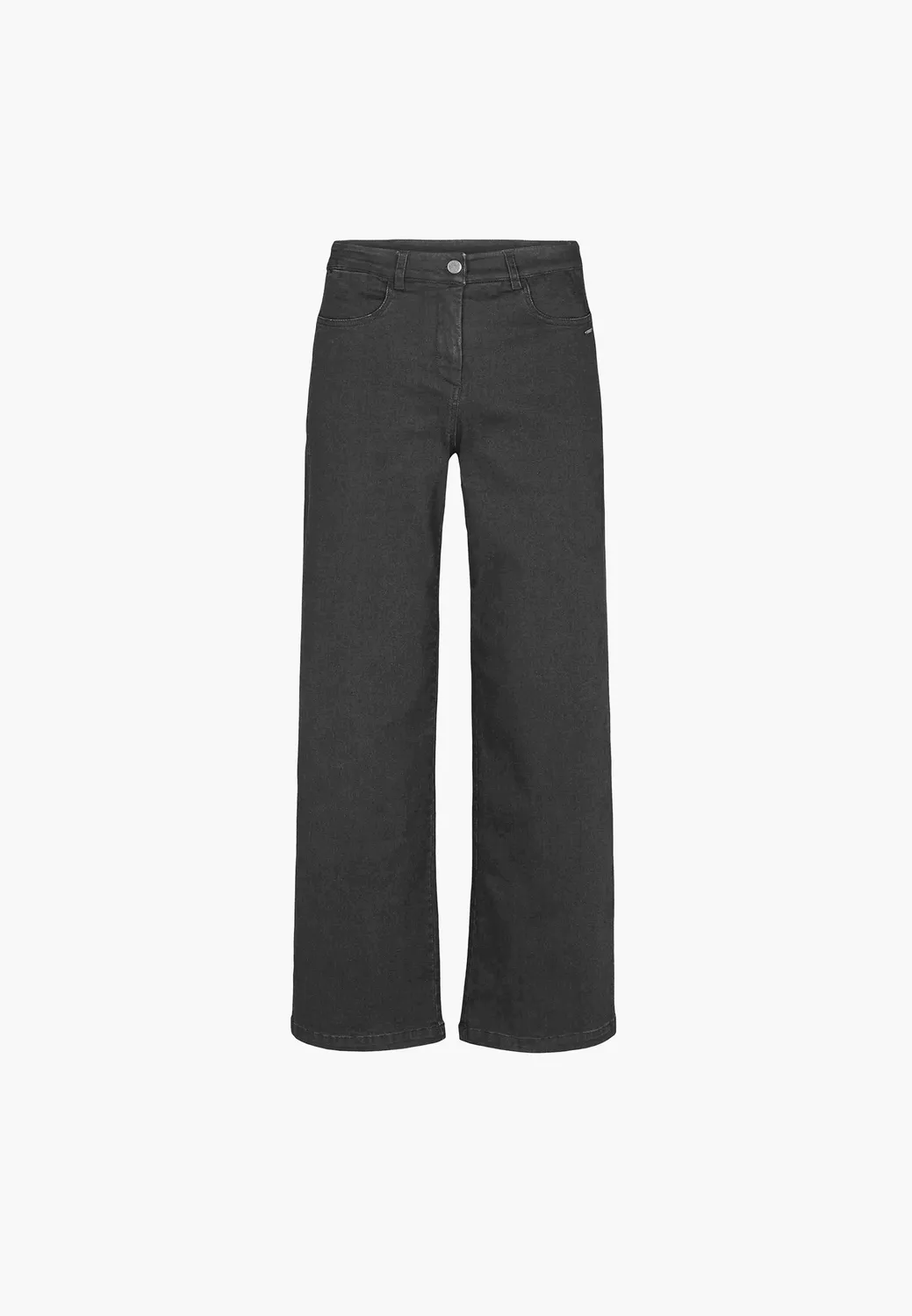 Laurie Serene 100624 Loose ML broek zwart stretch