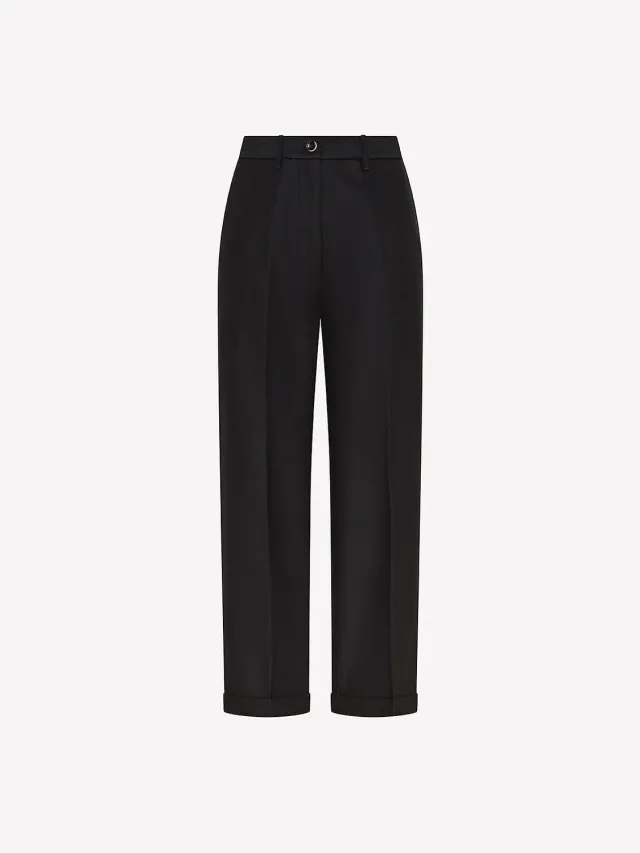 Nine In The Morning Montana Low Rise Chino Zwart wolmix