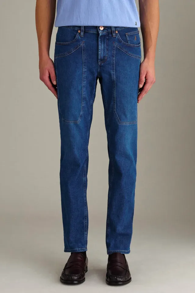 Jeckerson John Toppa jeans blauw slim fit heren
