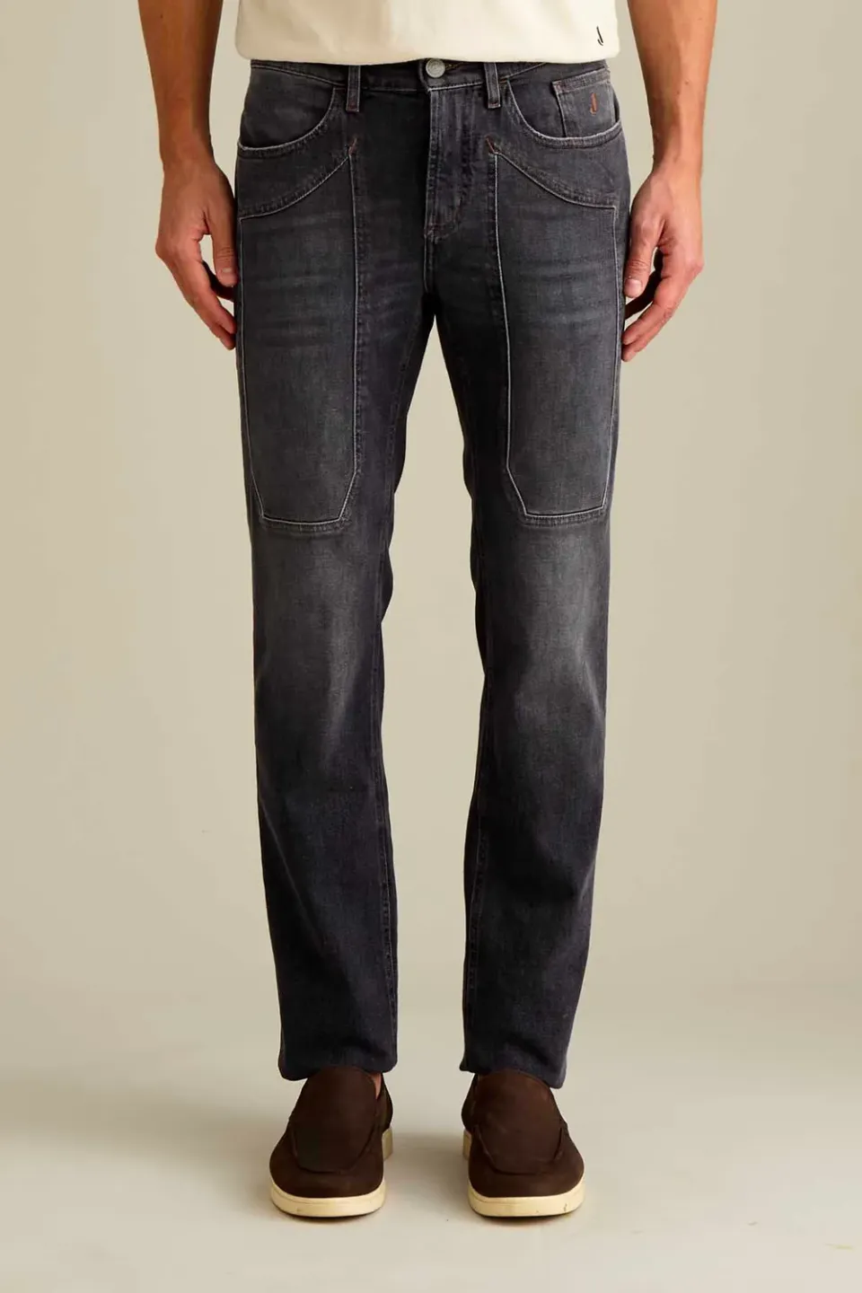 Jeckerson John slim jeans zwart comfort-denim