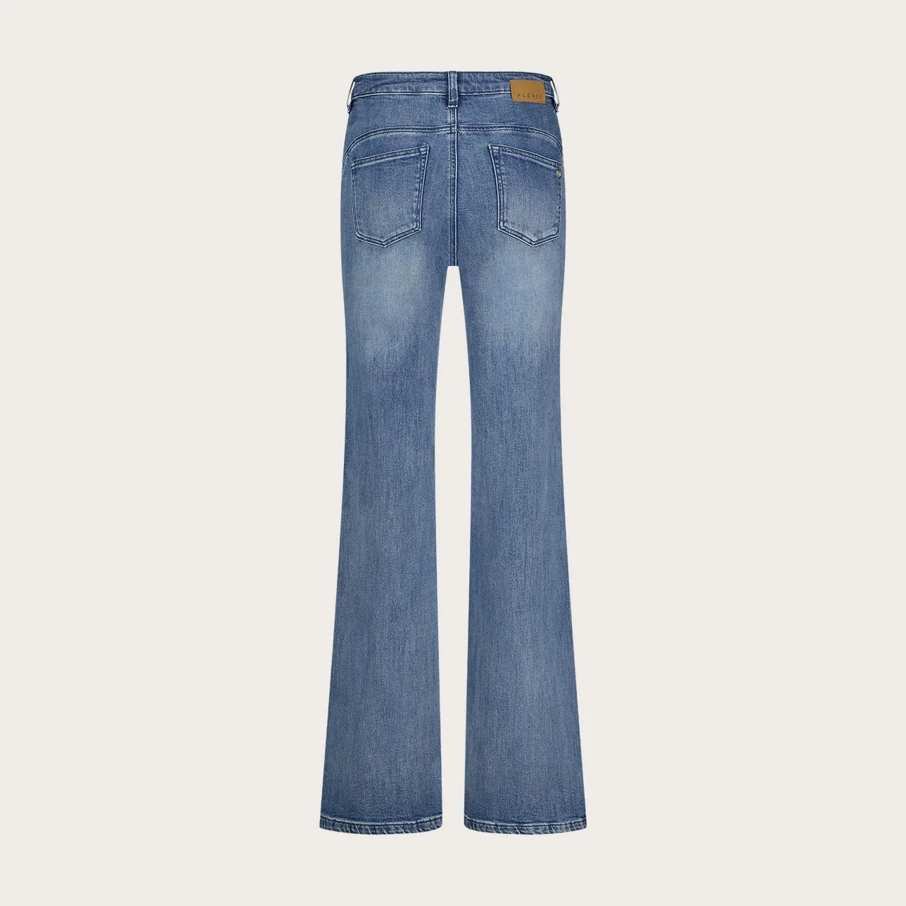 Florez Ana Flared jeans ocean blue palazzo
