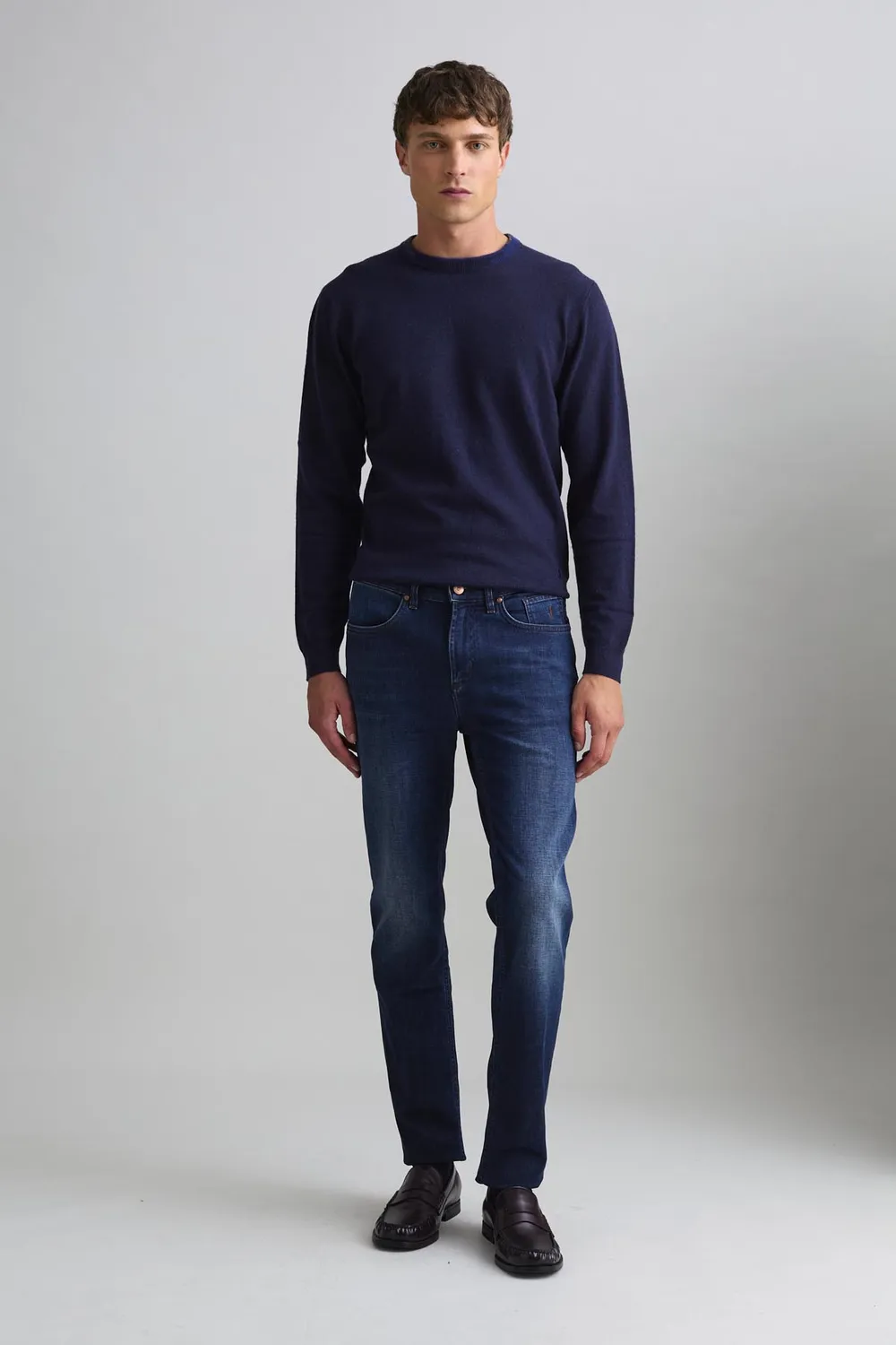 Jeckerson Jordan slim fit jeans blauw denim 10 oz